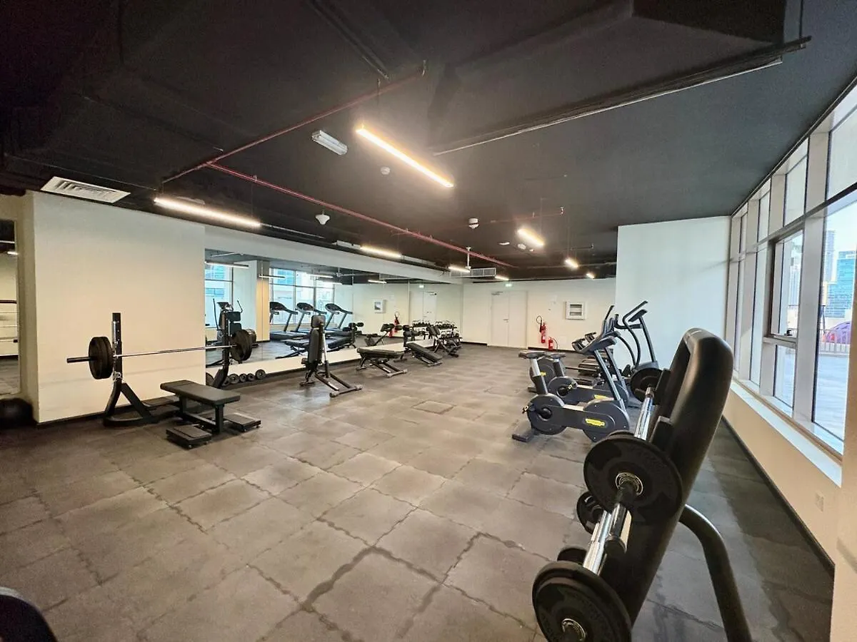 First Class 2Br Sleek Urban Oasis Dubai Verenigde Arabische Emiraten